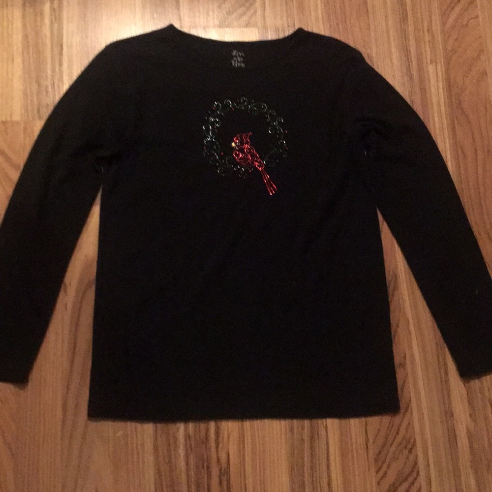 Live Who You Are Knit Shirt Size Medium